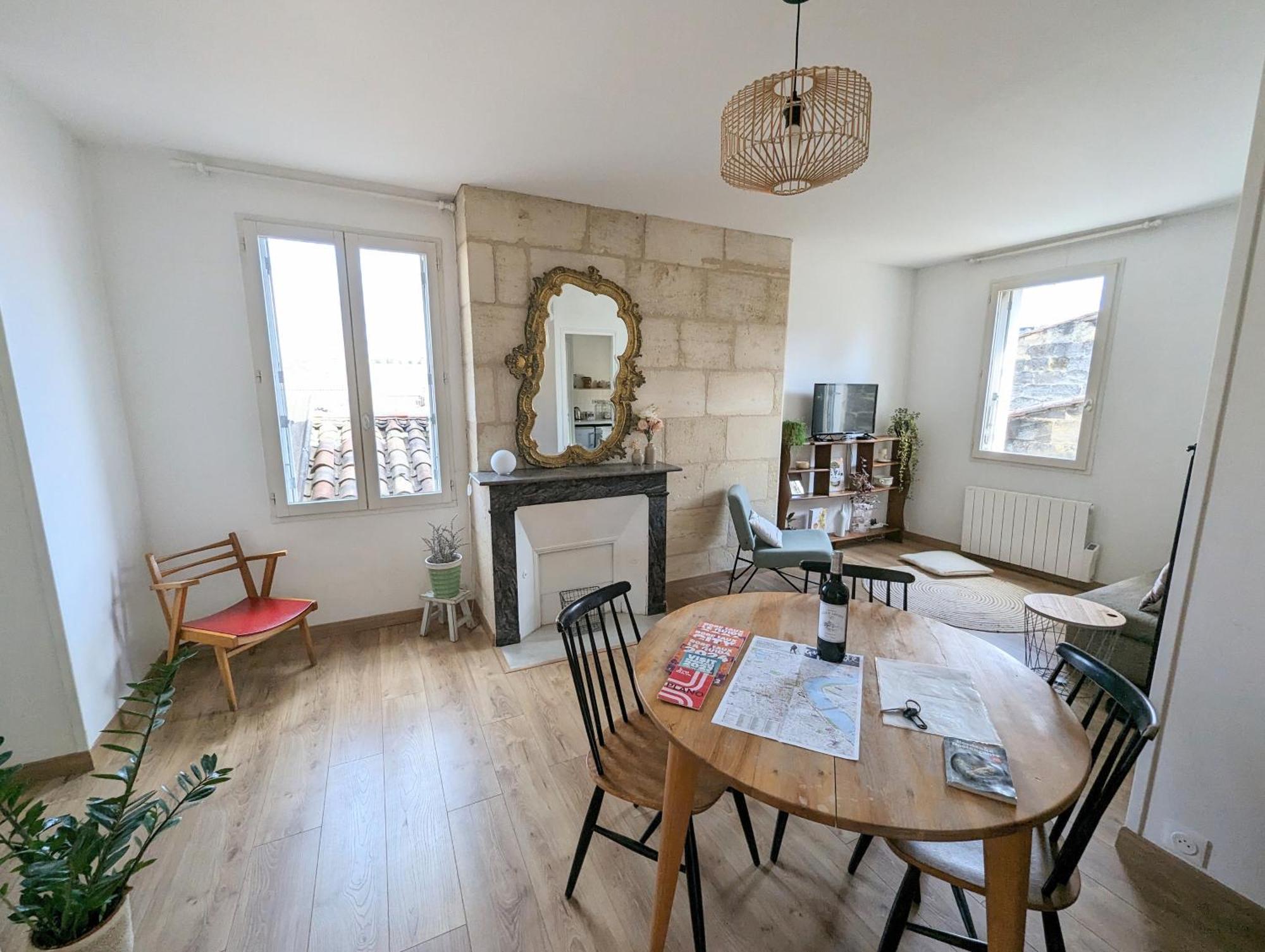 Lumineux Appartement Sous Les Toits A Pey Berland Bordeaux Buitenkant foto